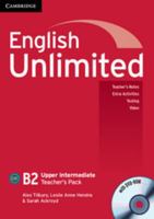 English Unlimited Upper Intermediate Teacher's Pack (Teacher's Book with DVD-ROM) 0521151708 Book Cover