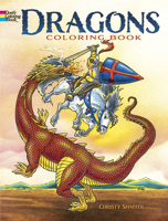 Dragons Coloring Book 0486420574 Book Cover