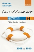 Q and A: Law of Contract 2007 - 2008 (Blackstone's Law Questions and Answers) 0199299552 Book Cover