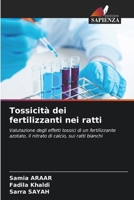 Tossicità dei fertilizzanti nei ratti (Italian Edition) 6208521440 Book Cover