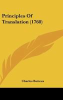 Principles of Translation 1016715188 Book Cover