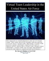 Virtual Team Leadership in the United States Air Force 144997810X Book Cover