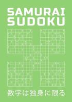 Samurai Sudoku: 750 Hard Puzzles Overlapping Into 150 Samurai Style - Puzzle Book With Solutions At The Back - Entertaining Game To Keep Your Brain Active 1074090152 Book Cover