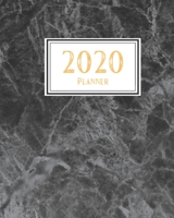 2020 Planner: Weekly and Monthly Planner Calendar Jan 1, 2020 to Dec 31, 2020: Monthly Goals Sheet 1654879916 Book Cover