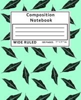 Composition Notebook Wide Ruled: 100 Pages 1089141211 Book Cover