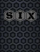 Six: Alternating Large and Small Hexagon Graphing Paper 1728672481 Book Cover