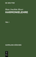 Harmonielehre. Teil 1 3111196178 Book Cover