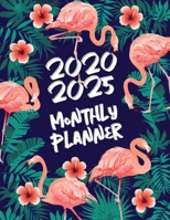 2020-2025 Monthly Planner: 6 Year Planner, 72 Months Calendar, Flamingo Six Year Appointment Schedule Organizer, Personal Agenda Academic Daily, Weekly Inspirational Quotes 1672956005 Book Cover