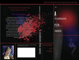 A Stabbing For Sadie 196723230X Book Cover