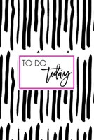 To Do Today: Hourly Planner Notebook in Black and Pink | Personal Organizer 1692143603 Book Cover