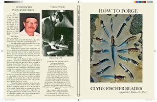 How to Forge Clyde Fischer Blades 0578634856 Book Cover