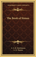 The Book of Simon 116275365X Book Cover