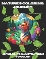 Nature's Coloring Journey: 40 Wildlife Illustrations to Color B0CW1ZQ53C Book Cover