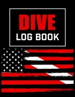 Dive Log Book: A Guided Scuba Diving Gift Log Book to record Dives, Gear, Location and more 108902696X Book Cover