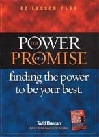The Power of a Promise: Finding the Power to Be Your Best (EZ Lesson Plan) 0849988896 Book Cover