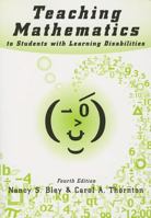 Teaching Mathematics to Students With Learning Disabilities 0890798575 Book Cover