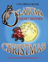 Oklahoma Night Before Christmas Coloring Book 0998912778 Book Cover