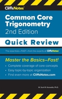 CliffsNotes Common Core Trigonometry: Quick Review 1957671165 Book Cover