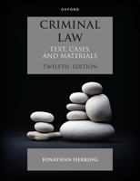 Criminal Law (Palgrave Law Masters) 1350510130 Book Cover