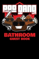 Poo Gang Guest Book: Humorous Bathroom Guestbook - Perfect House Warming Gift - Great Idea for House Guests to Fill In B0848NJRPF Book Cover