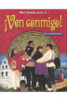 Ven Conmigo!: Holt Spanish Level 2 (Spanish Edition) 003056591X Book Cover