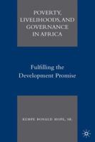 Poverty, Livelihoods, and Governance in Africa: Fulfilling the Development Promise 0230608345 Book Cover