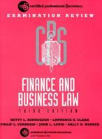 CPS Examination Review for Finance and Business Law 0130843148 Book Cover
