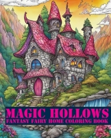 Magic Hollows: Fantasy Fairy Home Coloring Book B0CWM9Q292 Book Cover