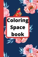 Space Coloring Book: For kids B09T67V4GP Book Cover