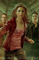 Buffy the Vampire Slayer Season 8 Library Edition Volume 4 HC 1616551275 Book Cover