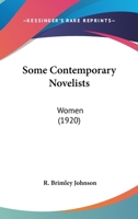 Some contemporary novelists (women) 0548794812 Book Cover