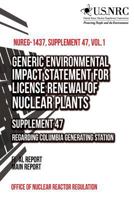 Generic Environmental Impact Statement for License Renewal of Nuclear Plants 149535721X Book Cover