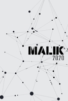 Terminkalender 2020: Für Malik personalisierter Taschenkalender und Tagesplaner ca DIN A5 | 376 Seiten | 1 Seite pro Tag | Tagebuch | Wochenplaner (German Edition) 1677779160 Book Cover