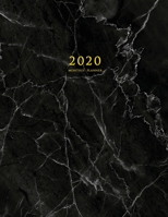 2020 Monthly Planner: Large Monthly Planner with Inspirational Quotes and Marble Cover (Volume 1) 1087808332 Book Cover