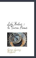 Life Below: In Seven Poems 0548469105 Book Cover