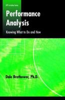 Performance Analysis: Knowing What to Do and How 1599960540 Book Cover
