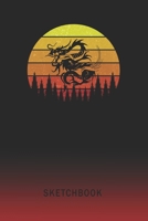 Sketchbook: Tribal Dragon Blank Imaginative Sketch Book Paper | Teach & Practice Drawing for Experienced & Aspiring Artists & Illustrators | Creative Writing Pad | Create, Imagine & Learn to Draw 1697646905 Book Cover