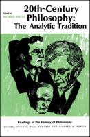 Twentieth-Century Philosophy: The Analytic Tradition (Readings in the History of Philosophy) 0029349907 Book Cover
