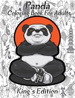 Panda Coloring book For adults: Stress-relief Coloring Book For Grown-ups, Adults coloring books B095GDFK51 Book Cover