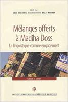 Melanges Offerts a Madiha Doss: La Linguistique Comme Engagement 2724707214 Book Cover