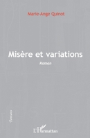 Misère et variations 2336291088 Book Cover