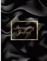 Accounting Journal: Financial Accounting Journal Column with Date, Description, Ref, Debit, Credit 1974654567 Book Cover
