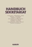Handbuch Sekretariat 3409199276 Book Cover