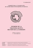 Informe de La Trigesima Quinta Reunion de La Comision: Hobart, Australia, 17-28 Octubre 2016 1543043763 Book Cover