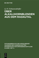 �ber Alkalihornblenden aus dem Radautal 3111189414 Book Cover