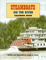 Steamboats on the River Coloring Book 1565543165 Book Cover