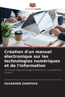 Création d'un manuel électronique sur les technologies numériques et de l'information (French Edition) 6208101662 Book Cover