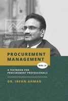 Procurement Management: Textbook for Procurement Professionals (Volume 2) B089LWGPRQ Book Cover
