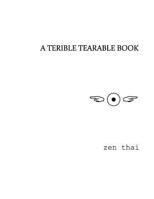 Terrible Tearable Book 1511987286 Book Cover