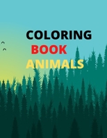 COLORING book animals B09BF9GJMD Book Cover